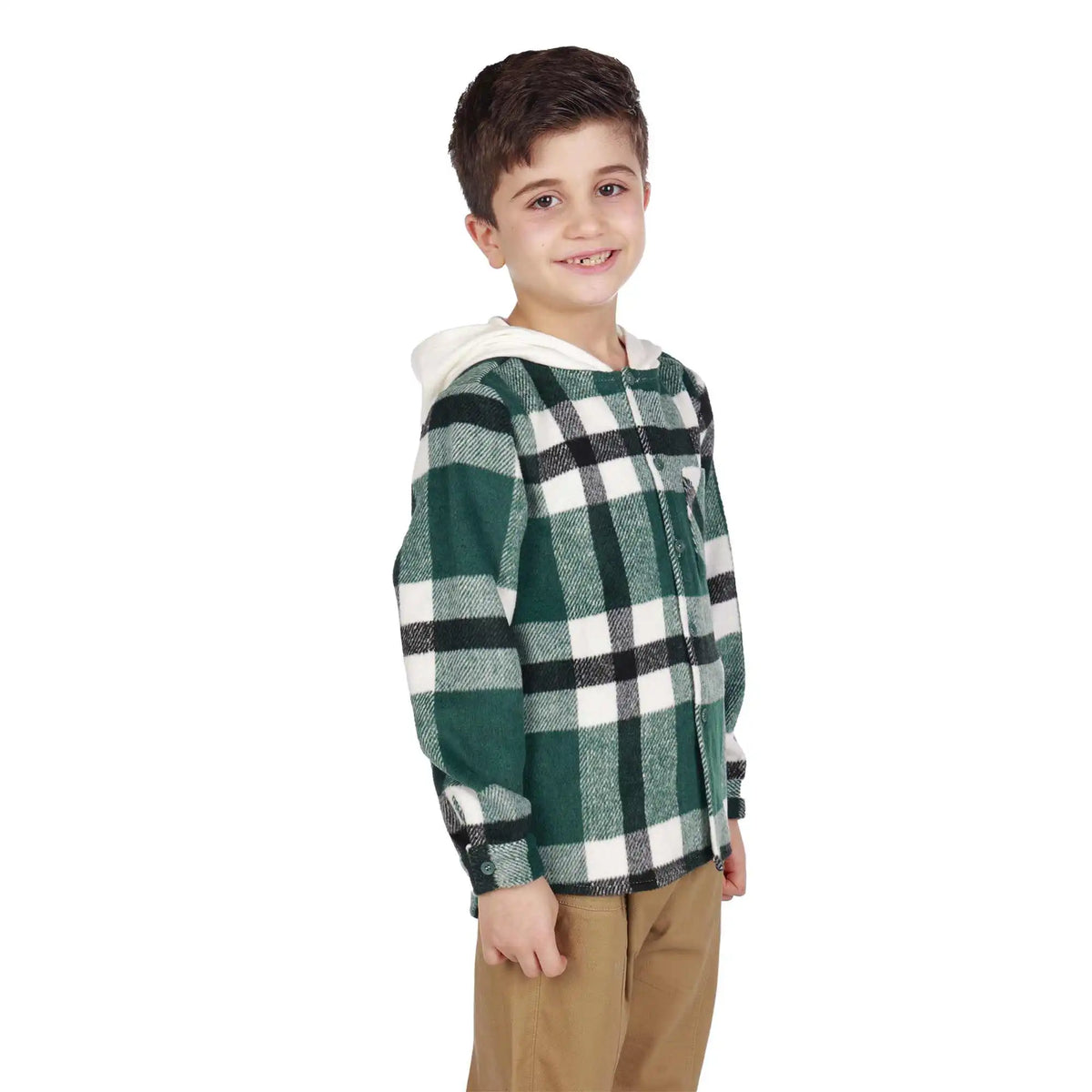 checked elegant shirt for boys image