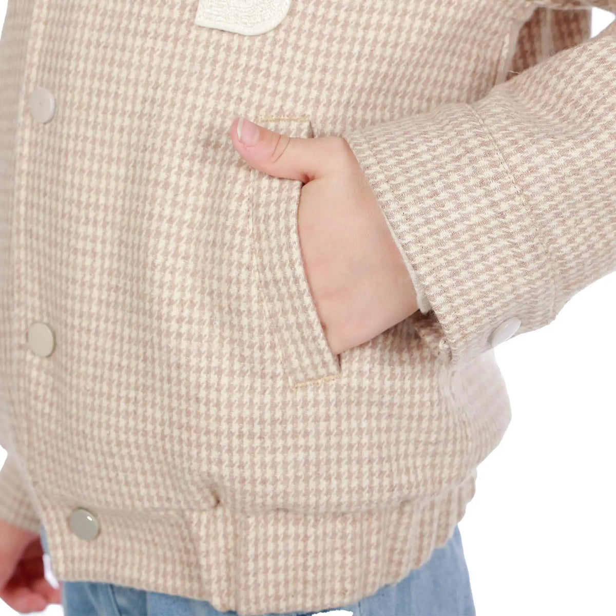 Checked Elegant Jacket For Boys