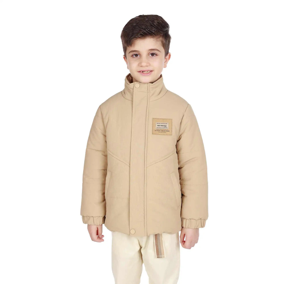 Badge Elegant Jacket For Boys