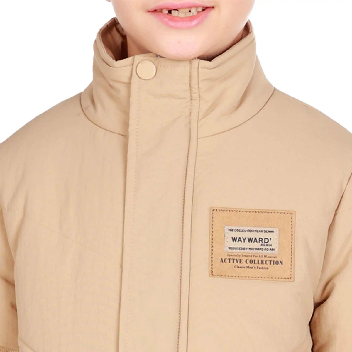 Badge Elegant Jacket For Boys