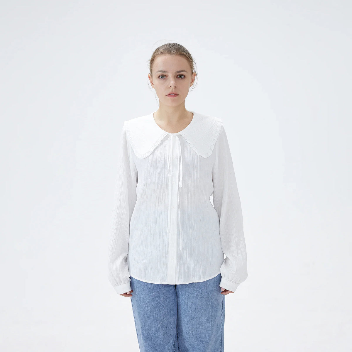 Plain Casual Shirt For Women