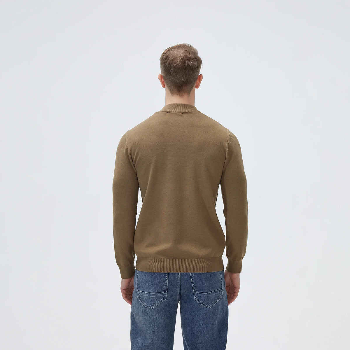 Plain Casual Sweater For Men