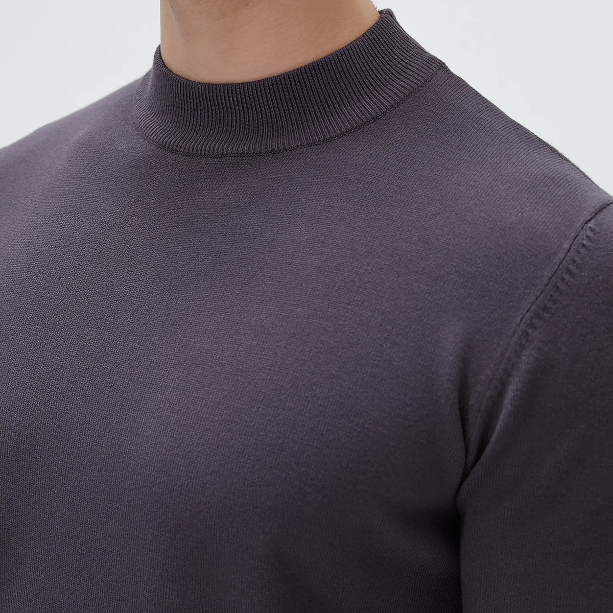 Plain Casual Sweater For Men