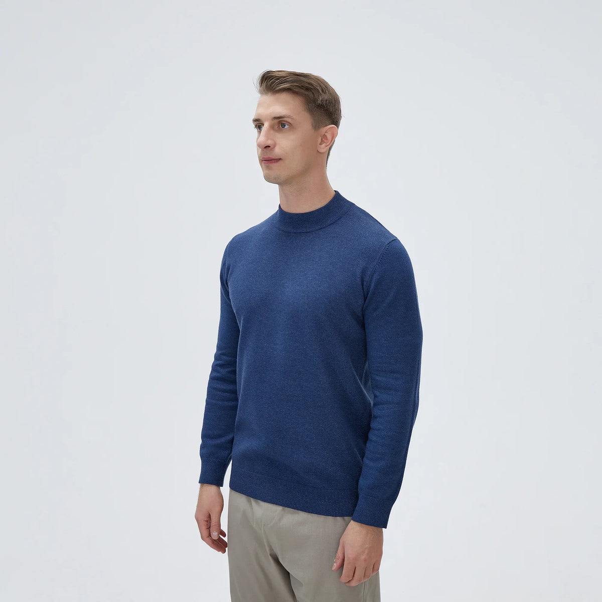 Plain Casual Sweater For Men