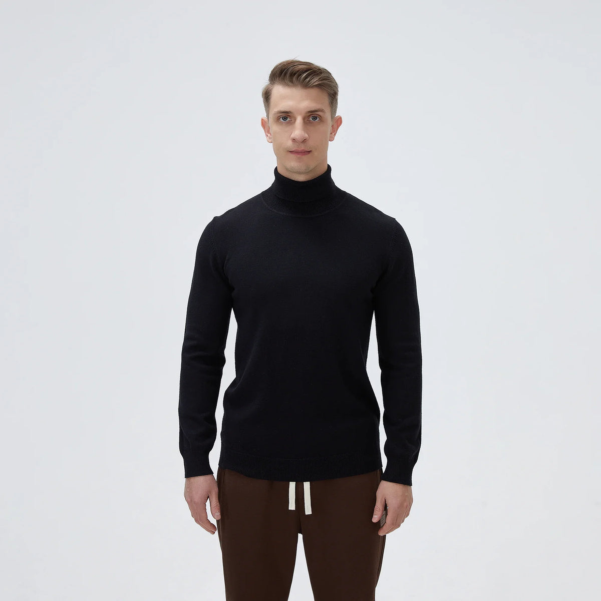 Plain Casual Sweater For Men