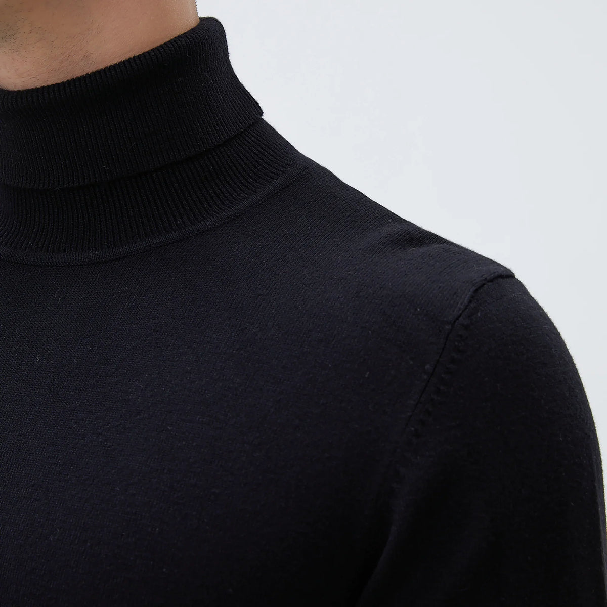 Plain Casual Sweater For Men