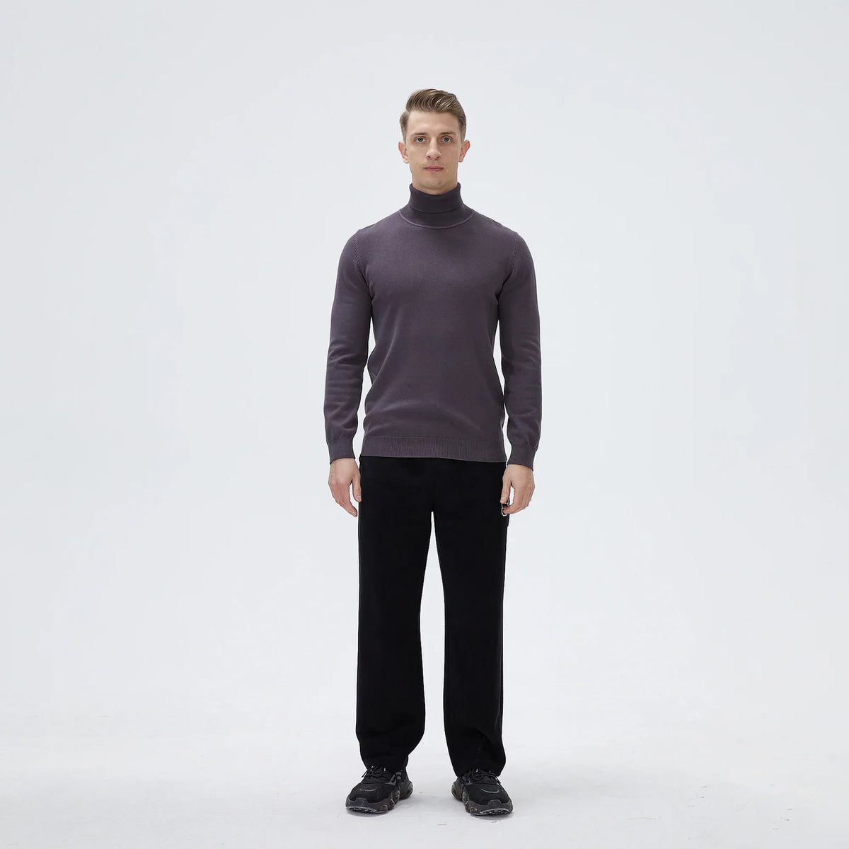 Plain Casual Sweater For Men