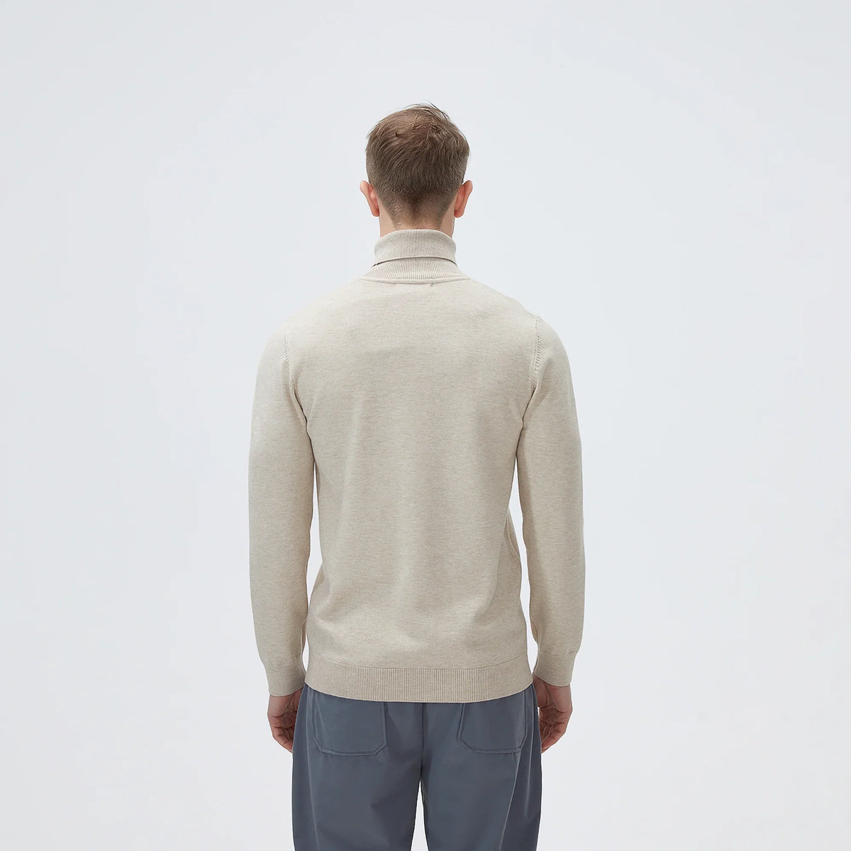 Plain Casual Sweater For Men