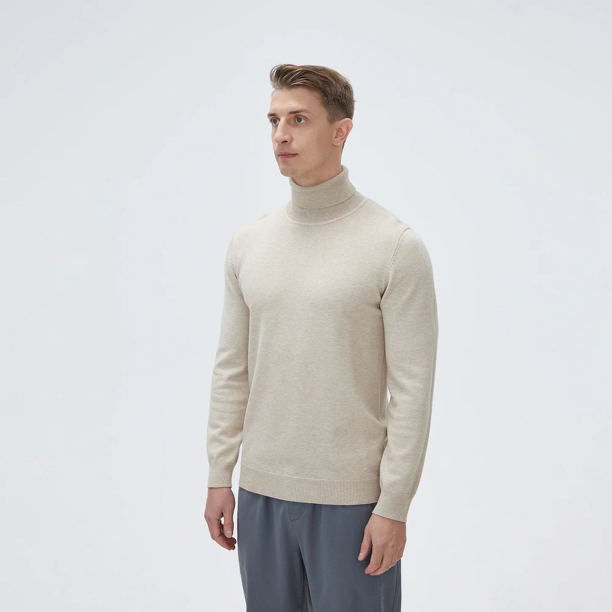 Plain Casual Sweater For Men