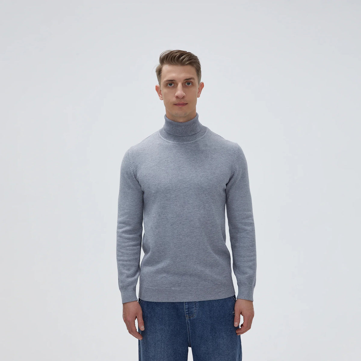 Plain Casual Sweater For Men