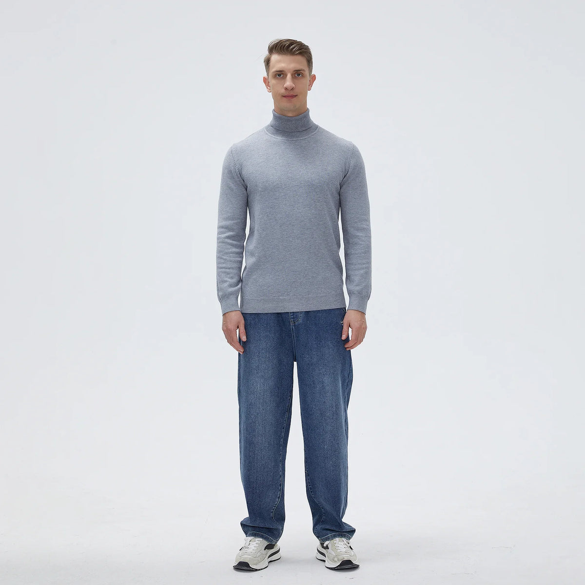 Plain Casual Sweater For Men