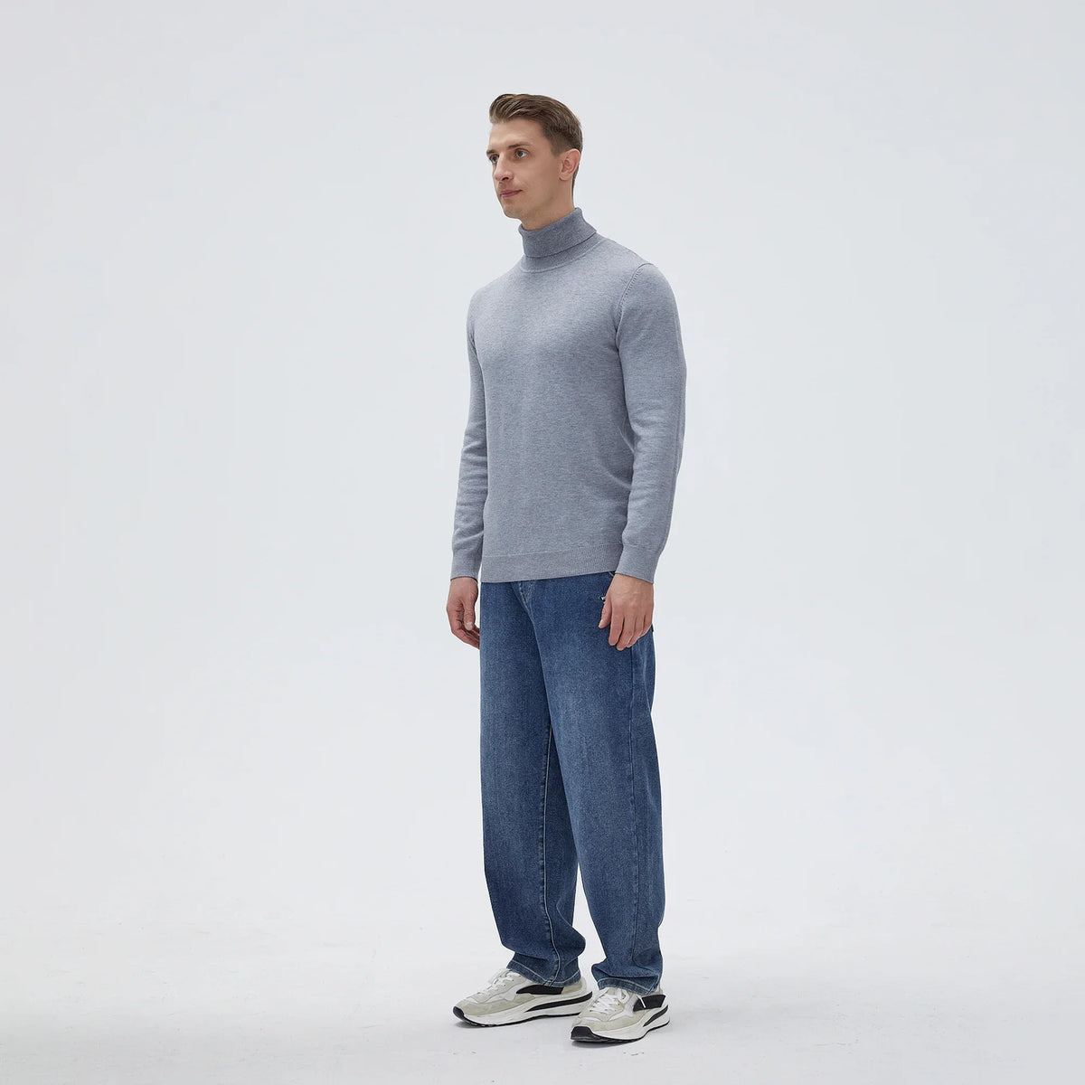 Plain Casual Sweater For Men