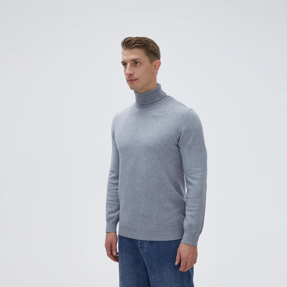 Plain Casual Sweater For Men