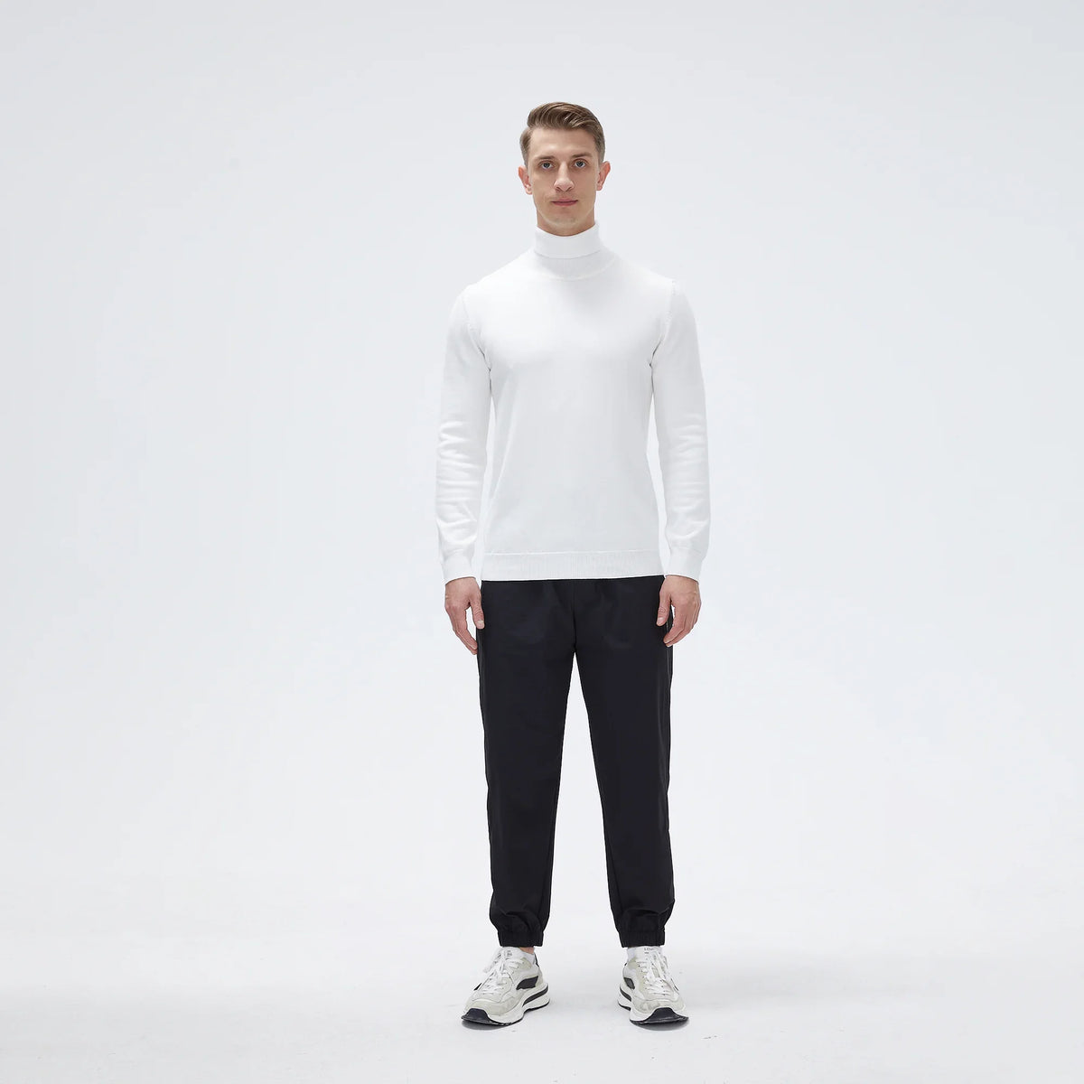 Plain Casual Sweater For Men