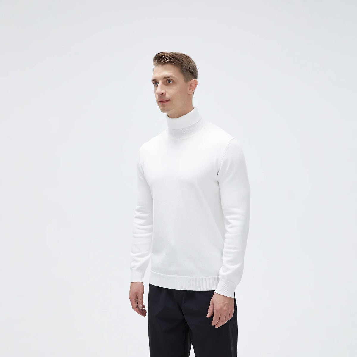 Plain Casual Sweater For Men