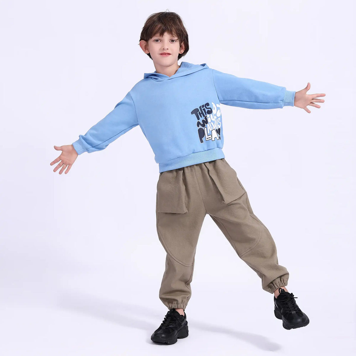 Printed Casual Pullover For Boys Image