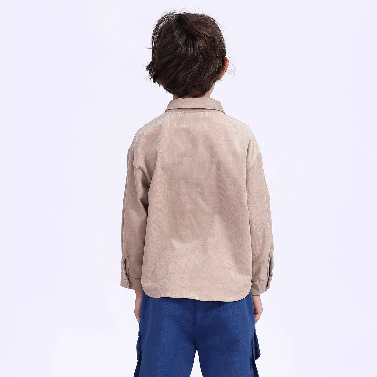 Plain Casual Blouse For Boys Image