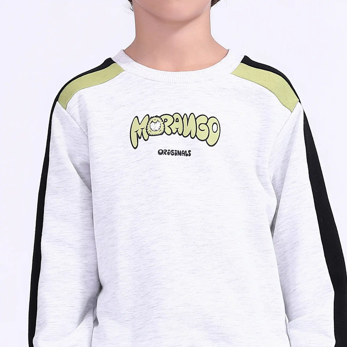 Color-Blocked Casual Pullover For Boys Image