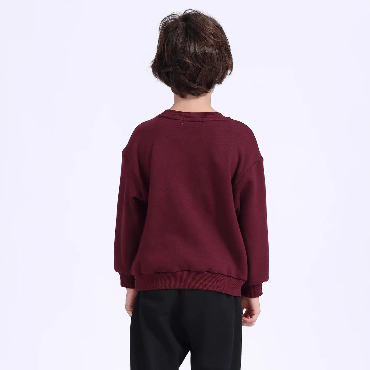 Printed Casual Pullover For Boys Image