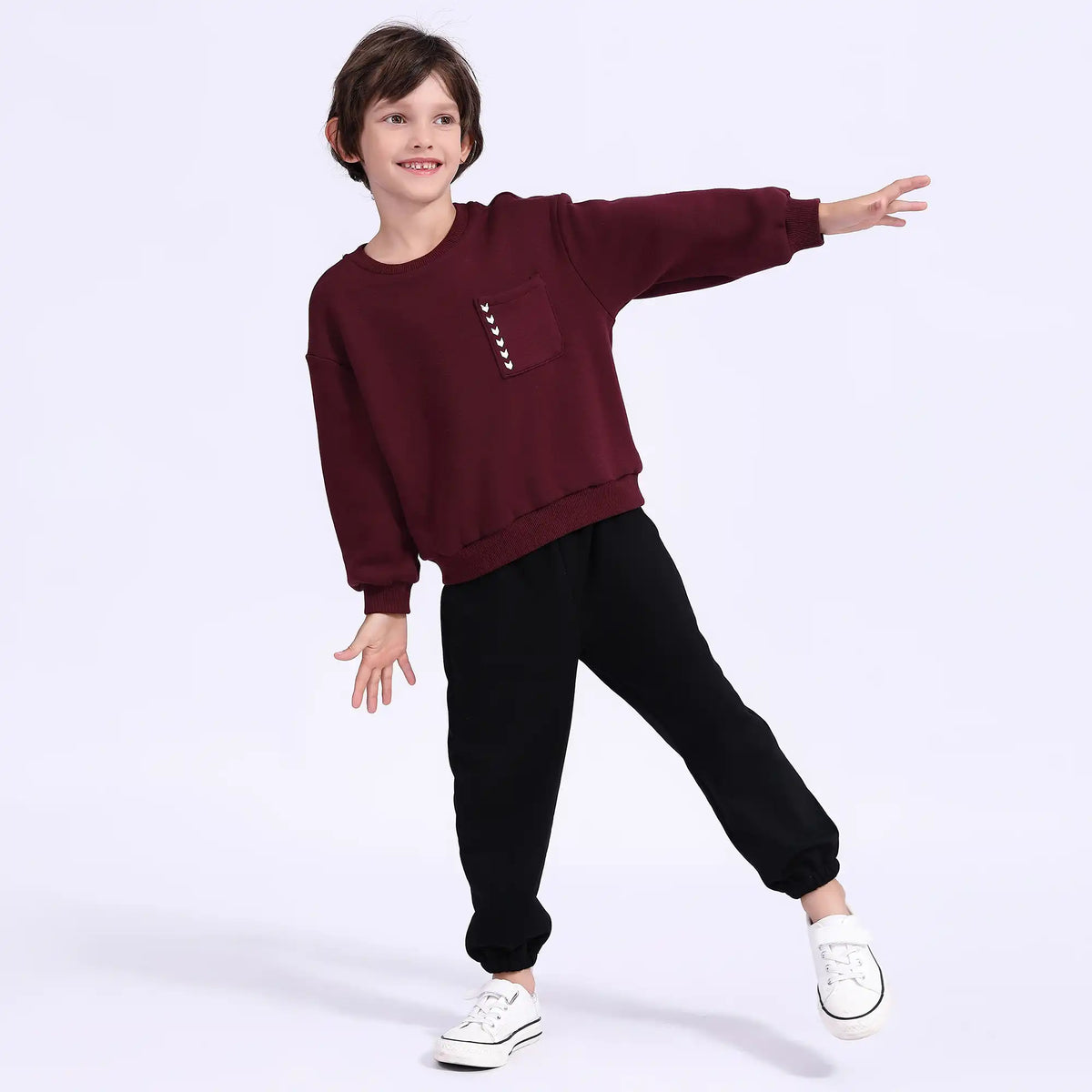 Printed Casual Pullover For Boys Image