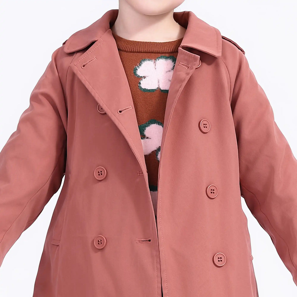 plain casual jacket for girls image