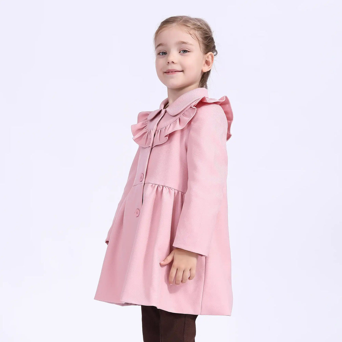 plain casual jacket for girls image