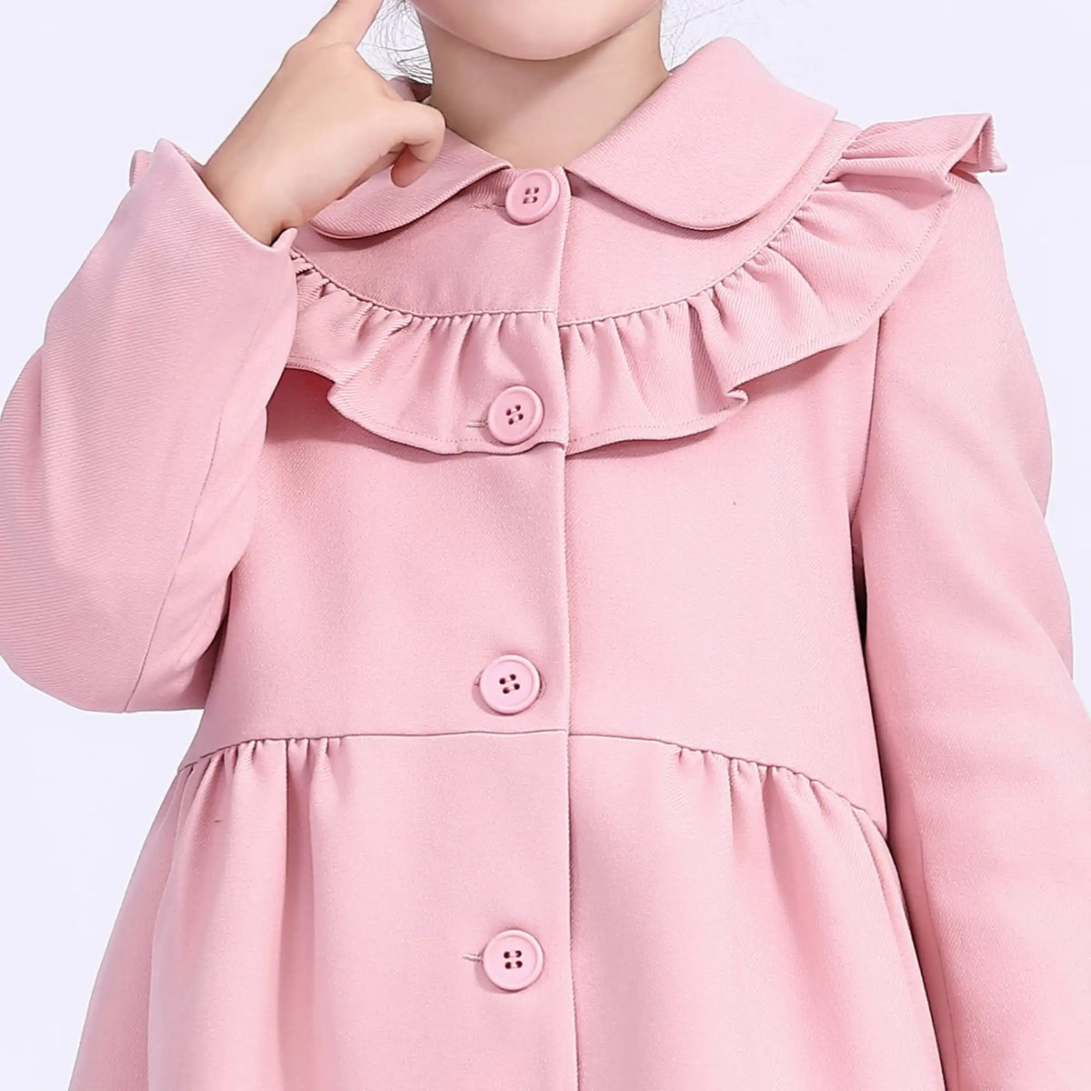 plain casual jacket for girls image