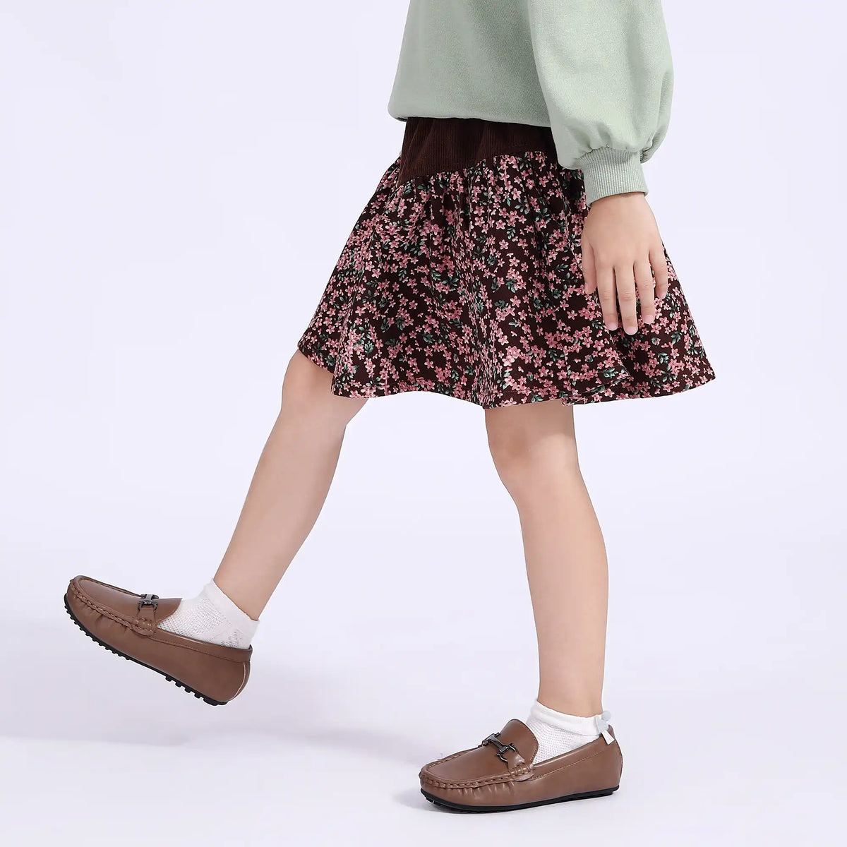 Skater Casual Skirt For Girls Image