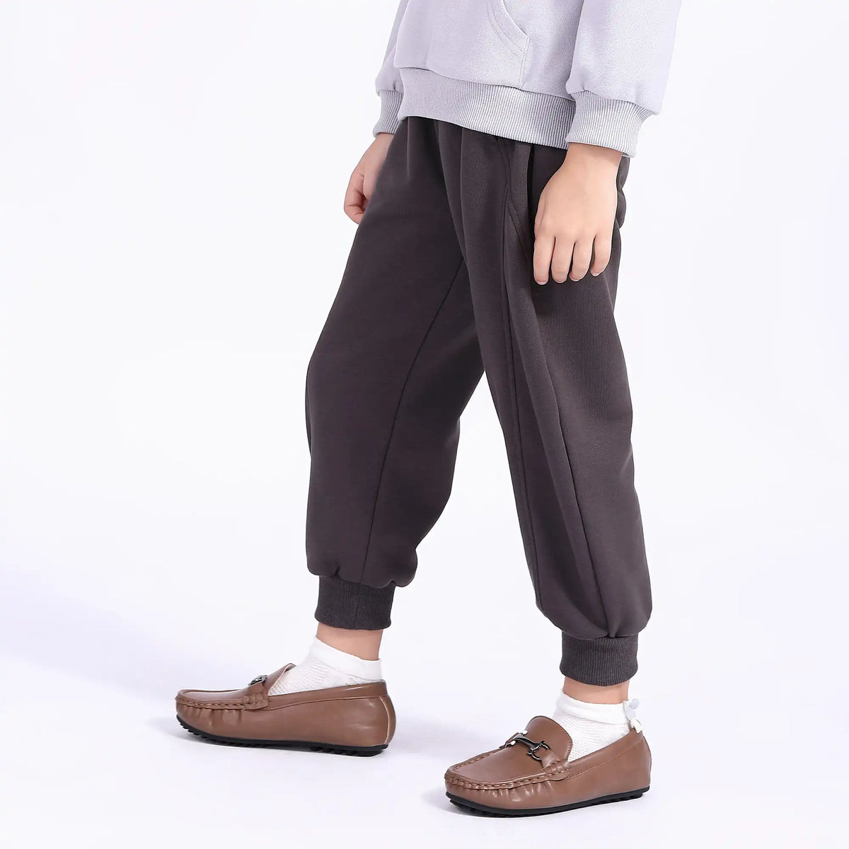 Ankle-Tied Casual Pants For Girls Image