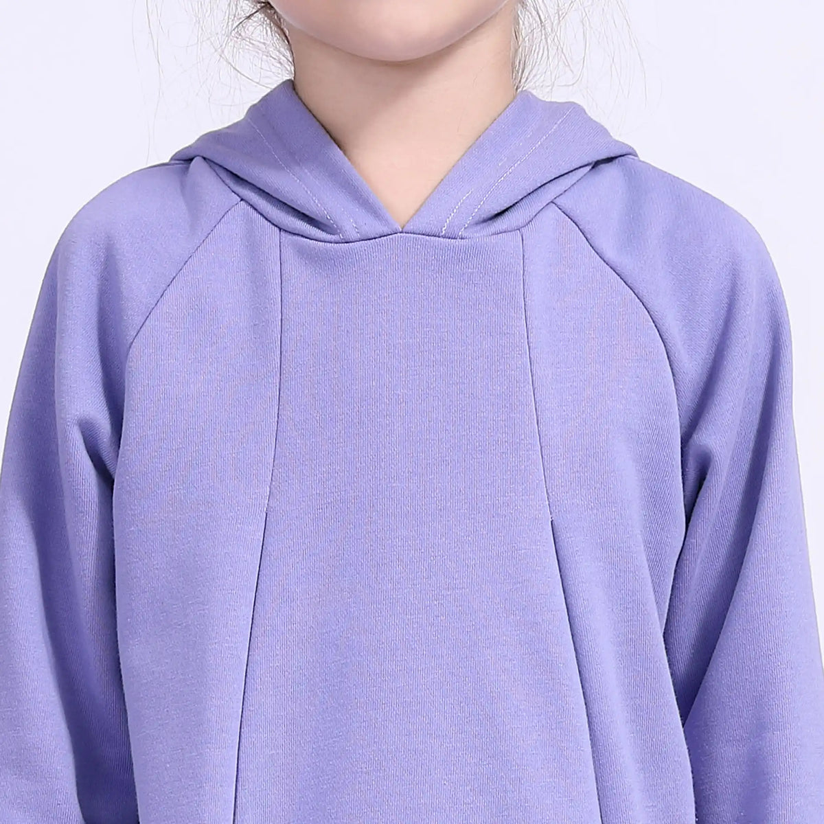 Plain Casual Pullover For Girls