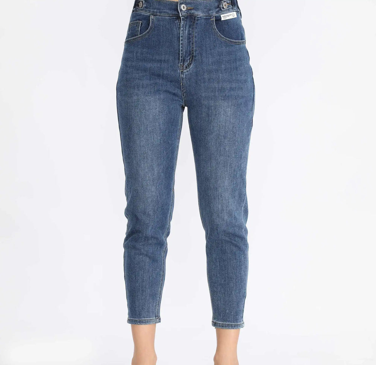 Skinny Fashion Pants For Women 27 Jeans Blue 27,93.5,63.5,58.25,94 Image