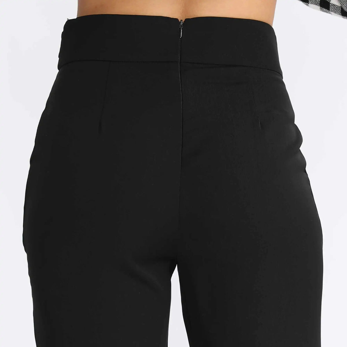 Straight-Leg Fashion Pants For Women Image