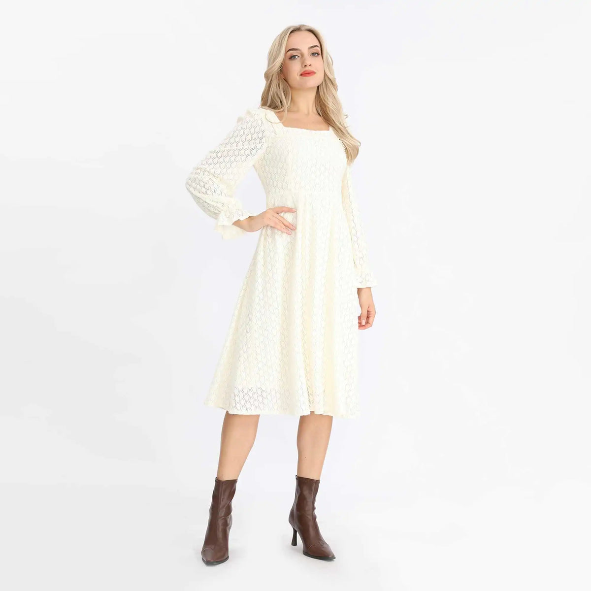 Laced Fashion Dress For Women