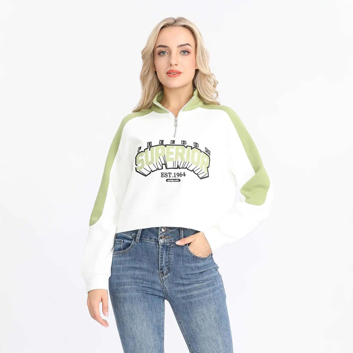 embroidery fashion pullover for women image