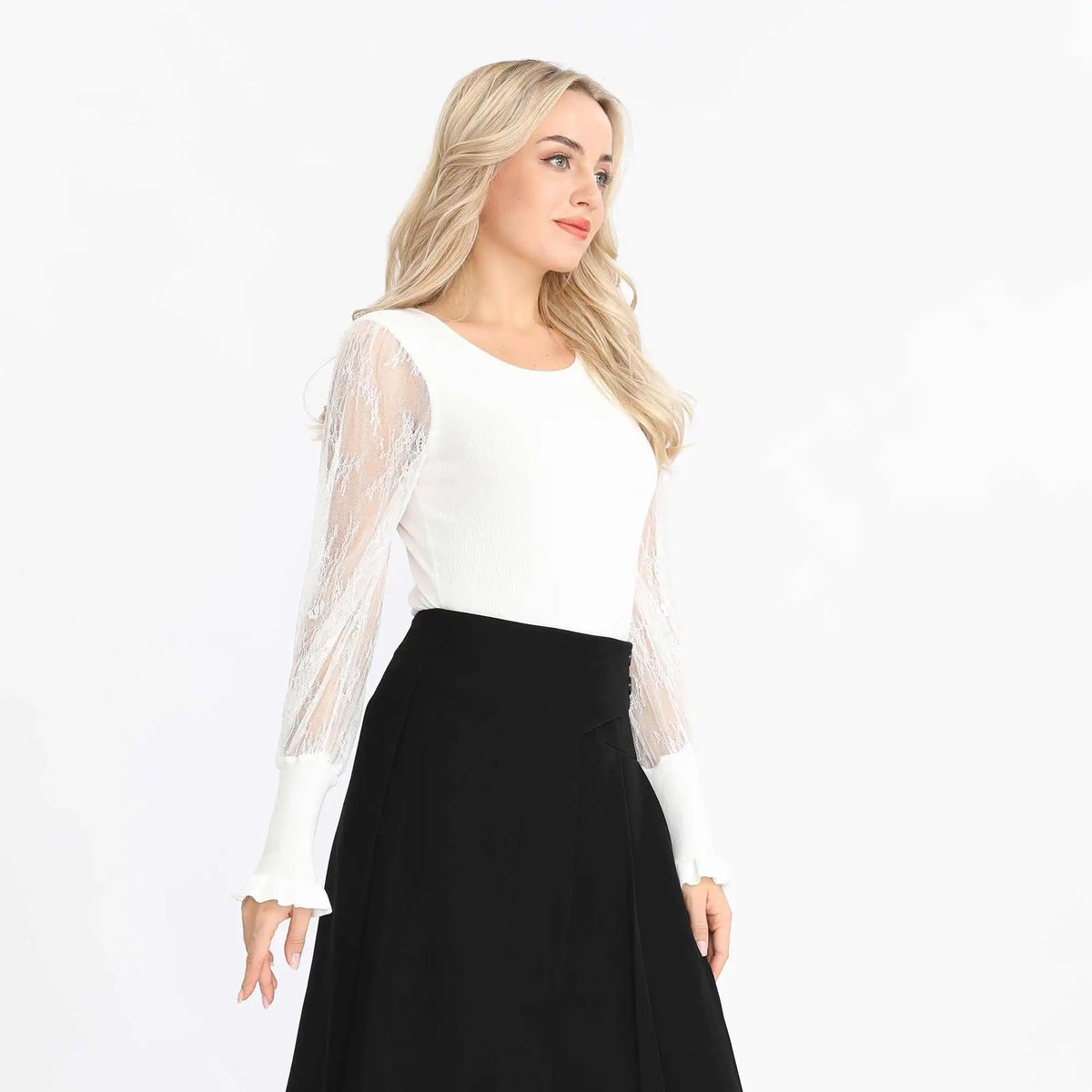 Laced Fashion Blouse For Women