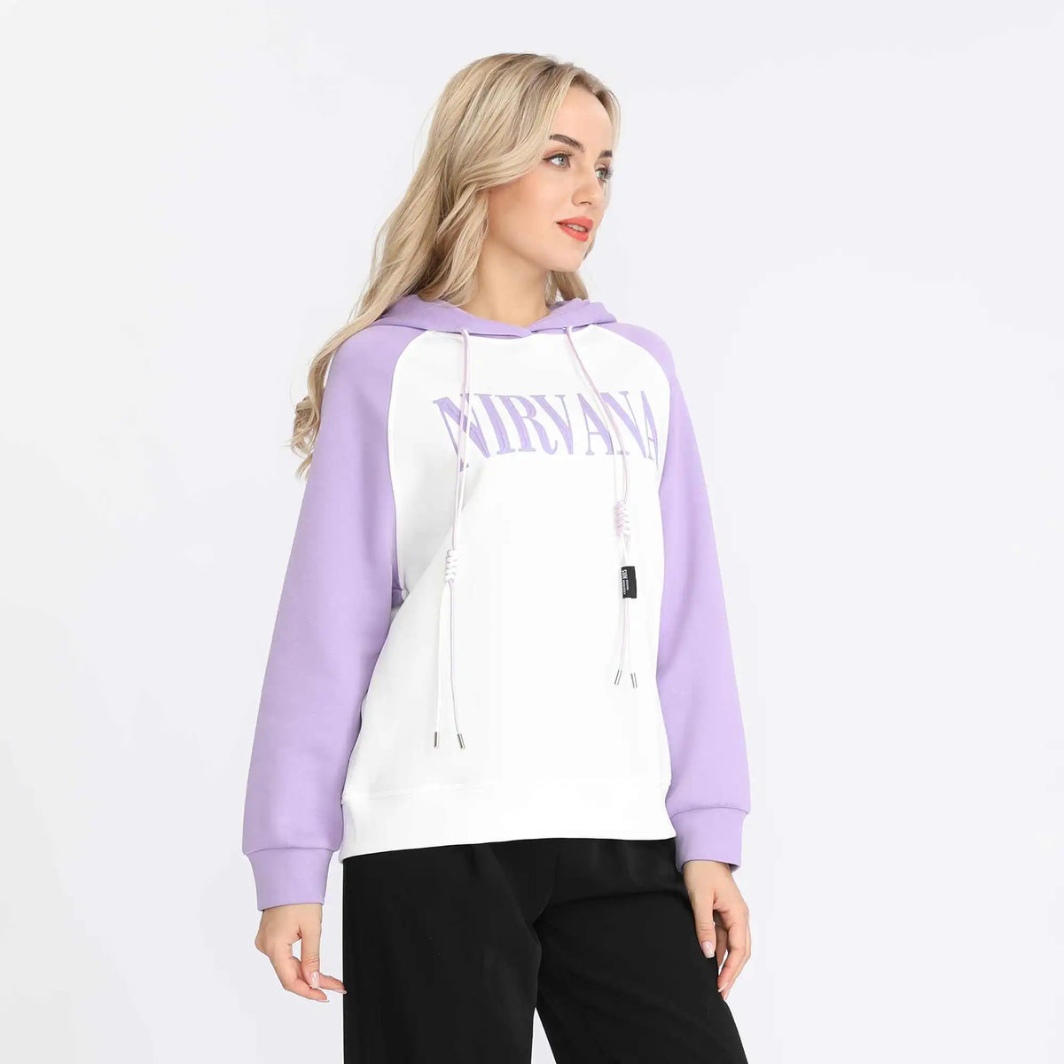 printed fashion pullover for women image