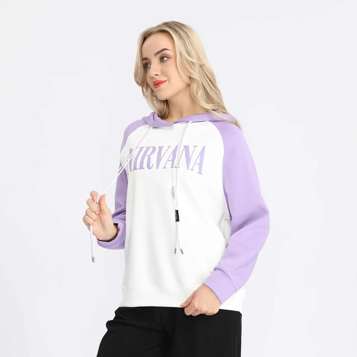 printed fashion pullover for women image