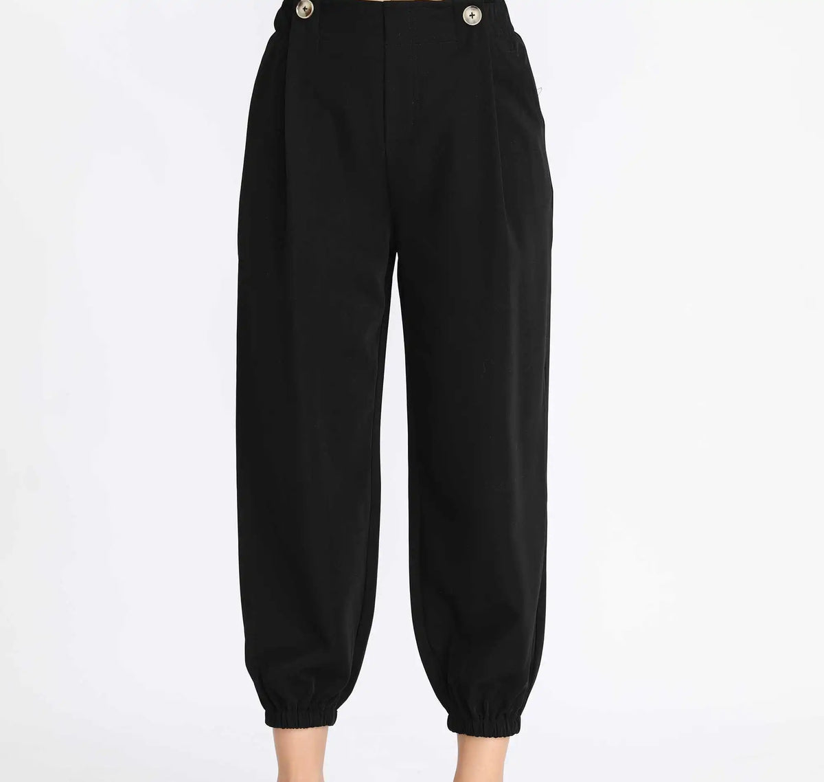 Ankle-Tied Fashion Pants For Women 26 Black 26,89,61,64,102 Image