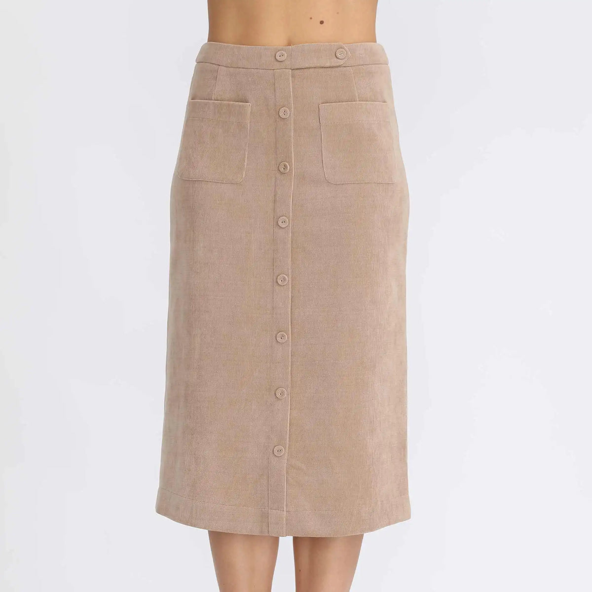 Straight-Leg Fashion Skirt For Women M Khaki M,75,70,,92 Image