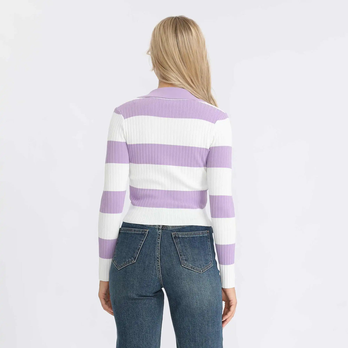 Striped Fashion Sweater For Women