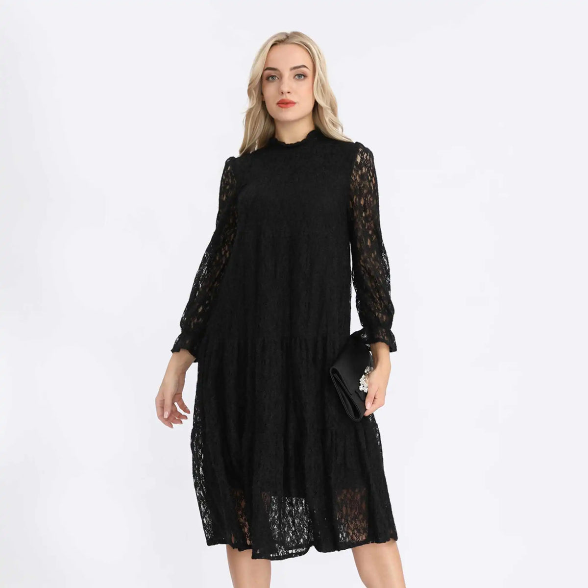 Laced Fashion Dress For Women