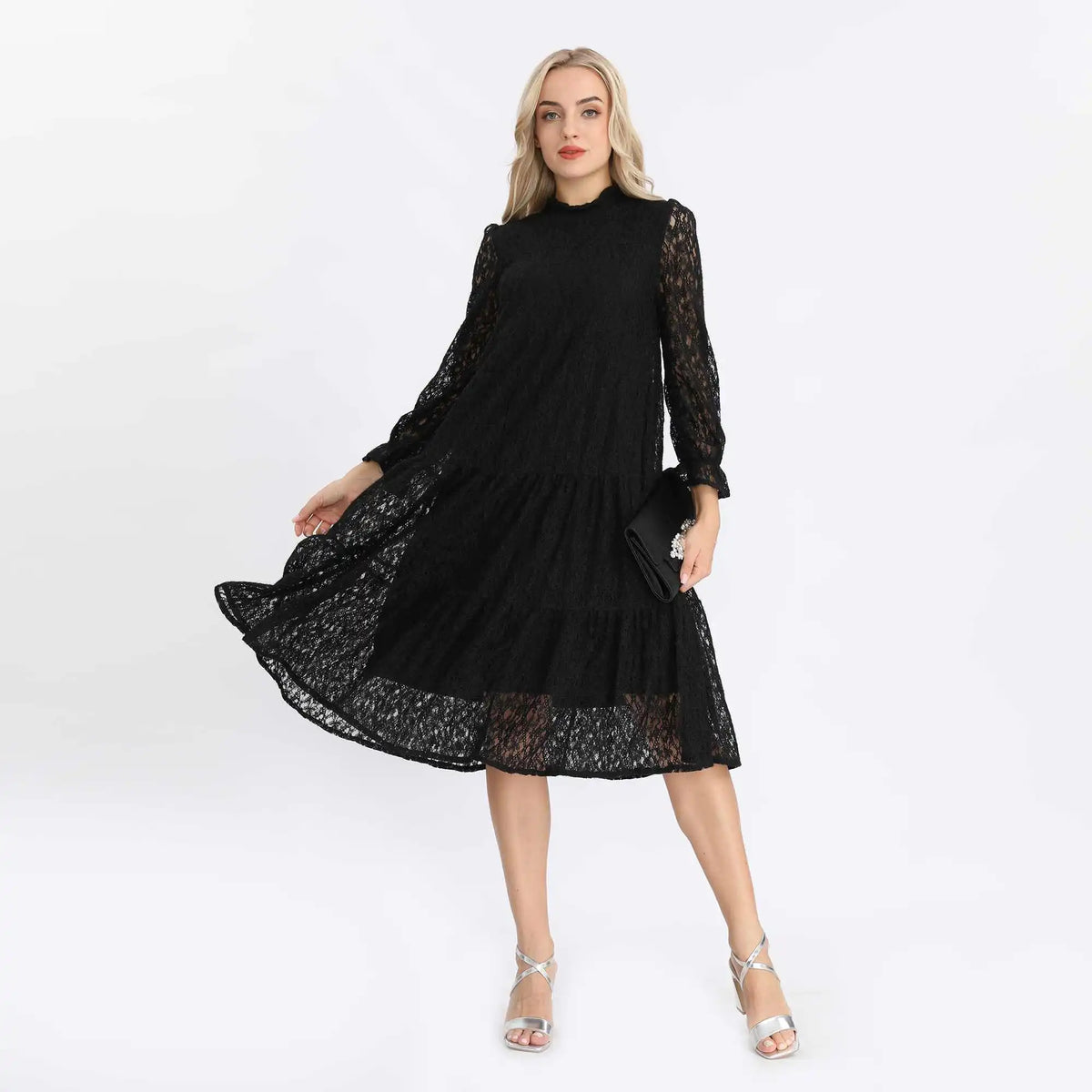 Laced Fashion Dress For Women