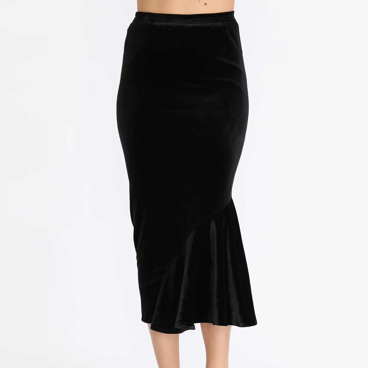 Fish Fashion Skirt For Women M Black M,82,66,,90 Image