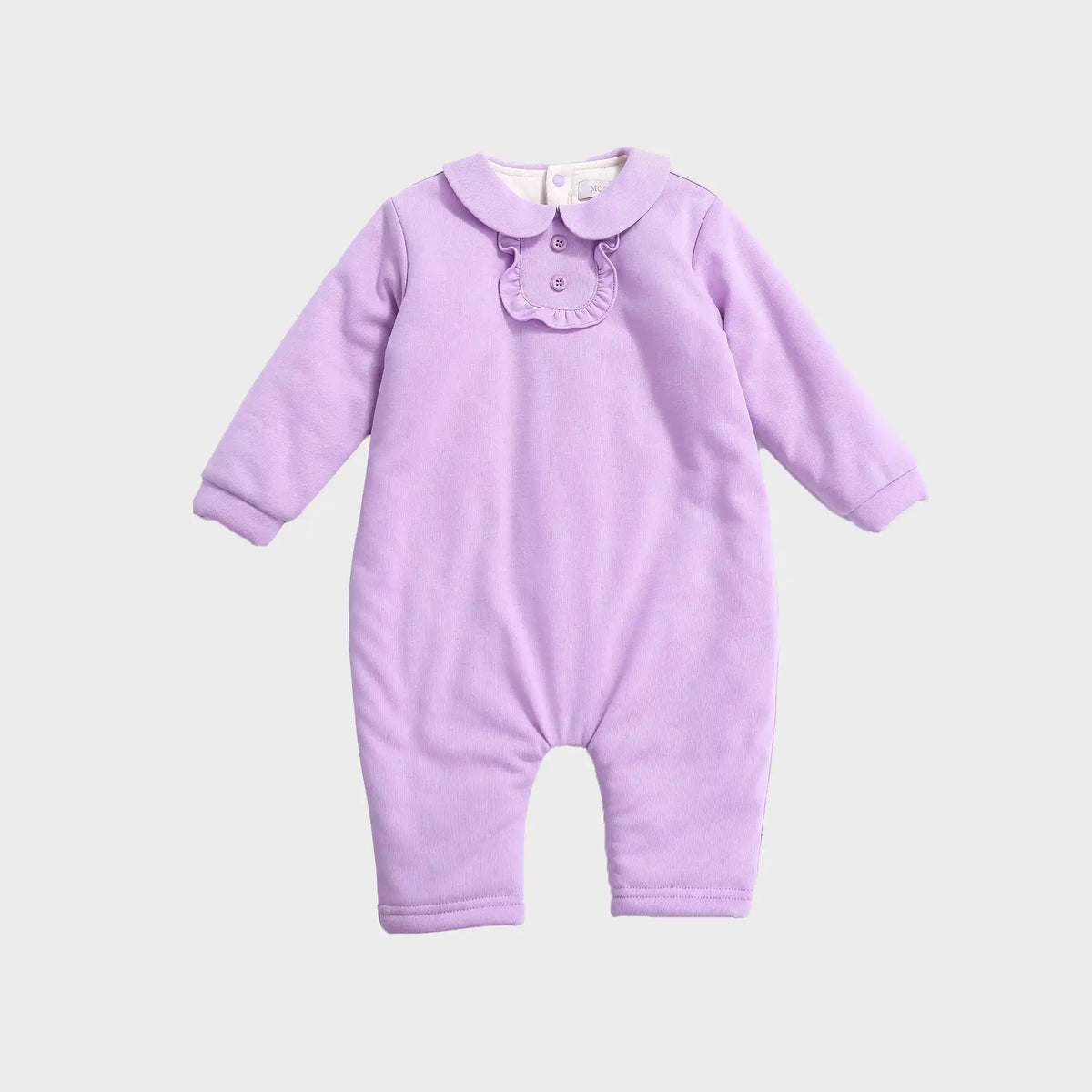 Plain Comfort Romper for Babies Girls 52 | 0-3M Purple 52 | 0-3M,51,54,21,,,62 Image