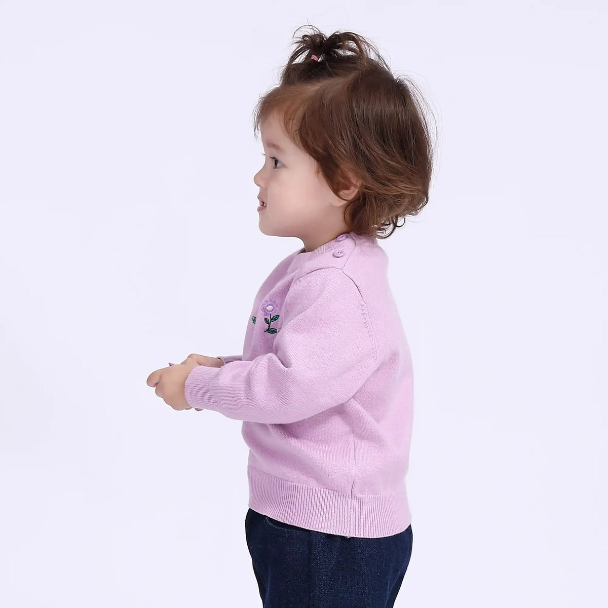 Casual Sweater for Babies Girls