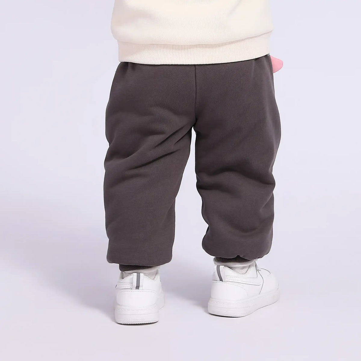 Ankle-Tied Casual Pants for Babies Girls Image