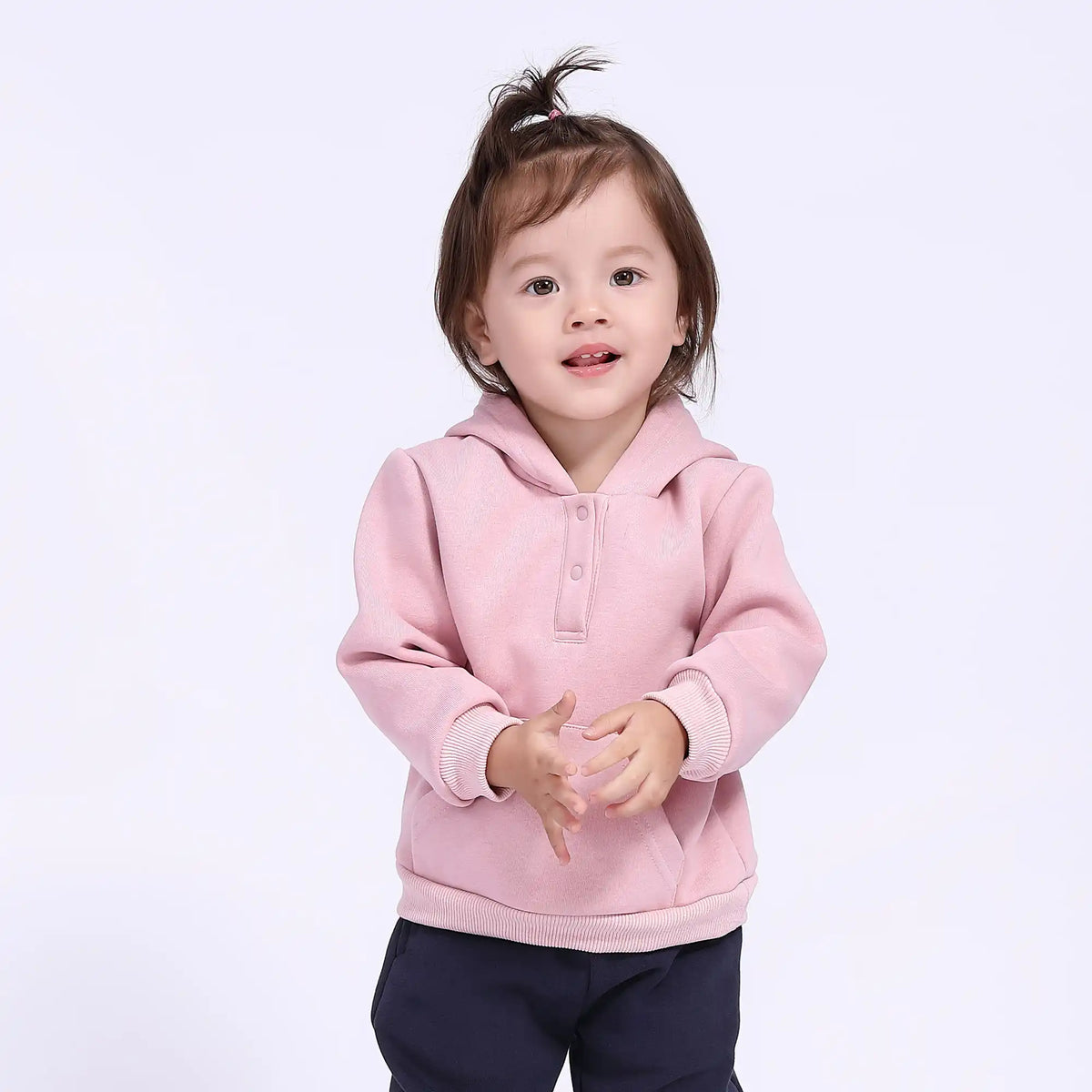 Plain Basic Pullover for Babies Girls