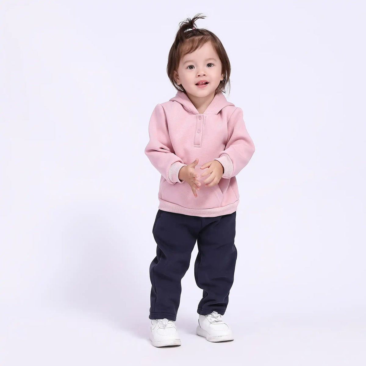 Plain Basic Pullover for Babies Girls