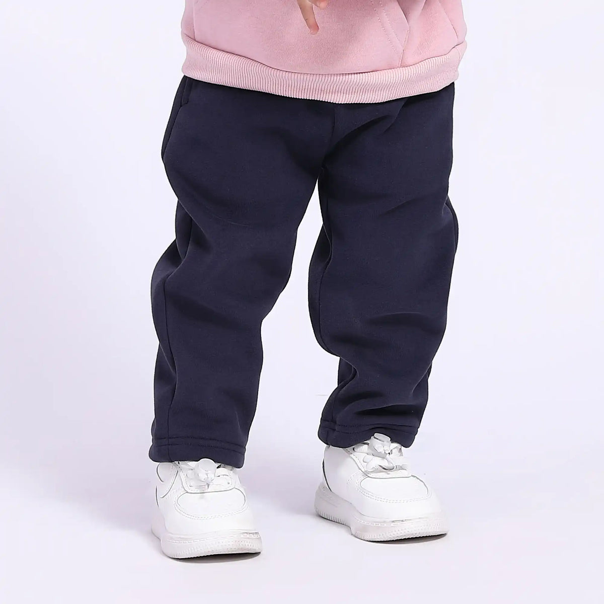 Baggy Basic Pants for Babies Girls 66 | 6-9M Navy 66 | 6-9M,39.5,40,35,56 Image