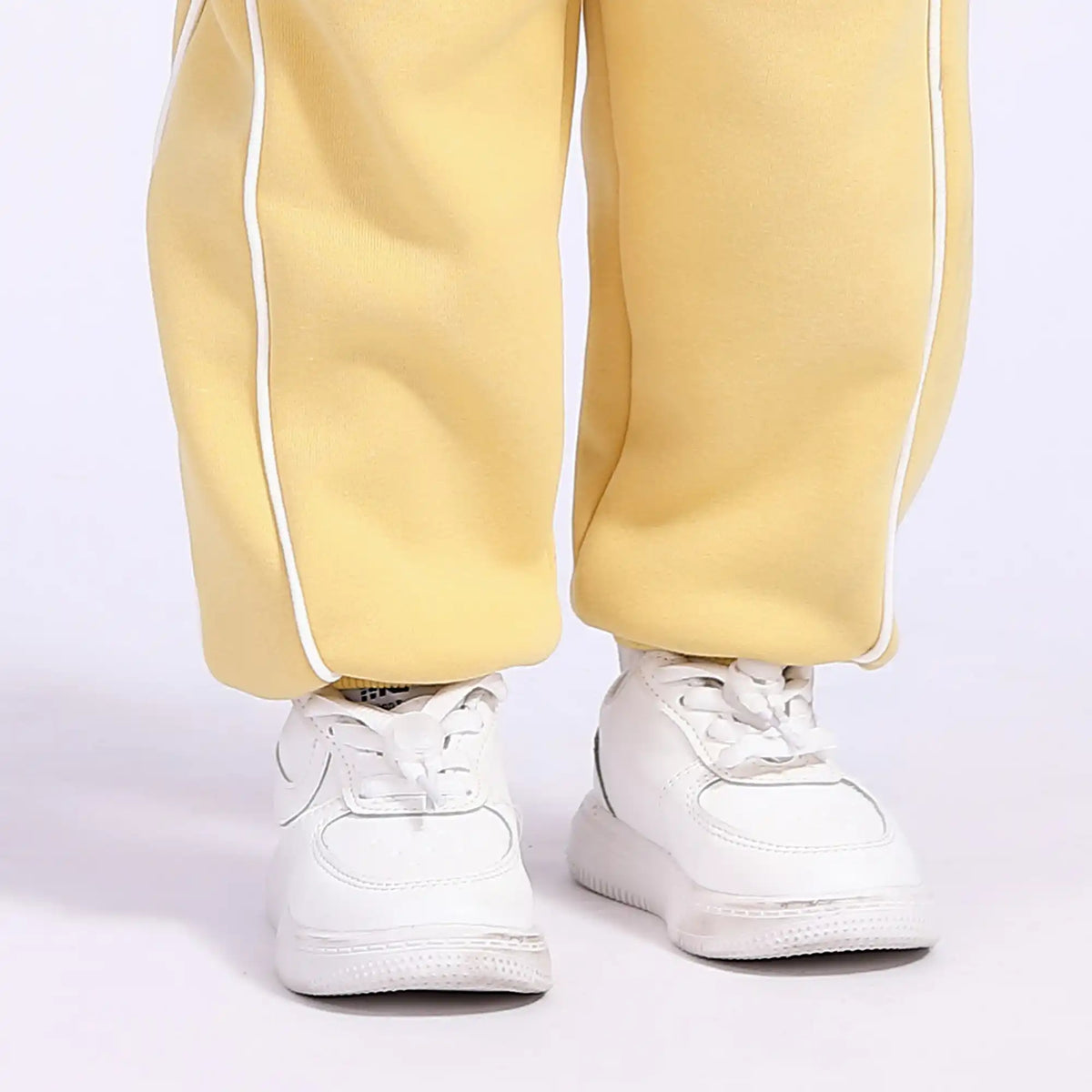 Ankle-Tied Basic Pants for Babies Girls Image